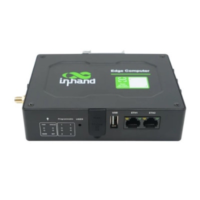 InHand EC312 Edge Computer with 1GB RAM and 8GB eMMC FLASH, optional Wi-Fi, GPS, BT